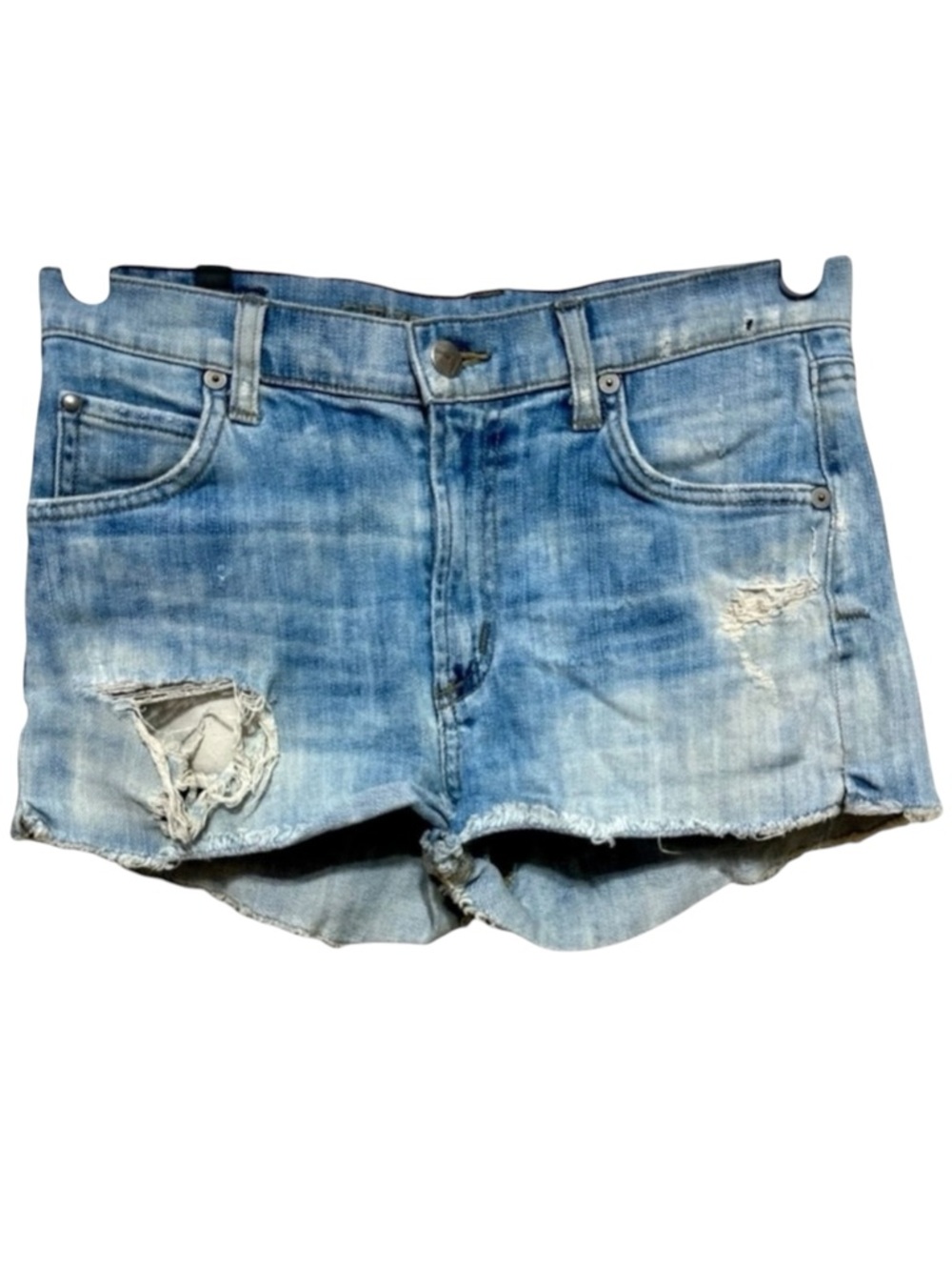 Citizens of Humanity Distressed Denim Jean Shorts Size 26 Summer Casual